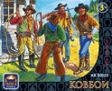 ARK MODELS AK 80022 Cowboys, set of 8 figures (6.5 cm)