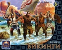 ARK MODELS AK 80018 Vikings, set of 8 figures (6.5 cm)