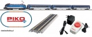 PIKO 57179 Zestaw Startowy Taurus CD Railjet IC tory na nasypie