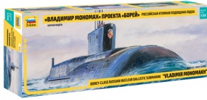 ZVEZDA 9058 BOREY-CLASS RUSSIAN NUCLEAR BALLISTIC SUBMARINE 