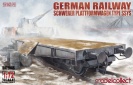 modelcollect UA72086 GERMAN RAILWAY SCHWERER PLATTFORMWAGEN TYPE SSYS