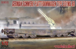 modelcollect UA72043 GERMANY SCHWERER PLATTFORMWAGEN TYPE SSYS 80