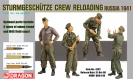 DRAGON 6192 STURMGESCHUTZE CREW RELOADING RUSSIA 1941