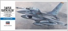HASEGAWA 00444 F-16B PLUS FIGHTING FALCON (U.S. AIR FORCE TRAINER)