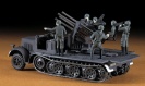 HASEGAWA 31114 8 TON HALF TRACK QUADRUPLE 20mm AA.