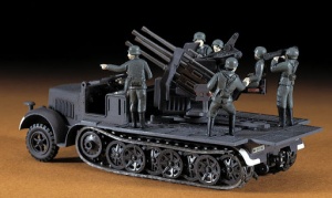 HASEGAWA 31114 8 TON HALF TRACK QUADRUPLE 20mm AA.