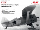 ICM 48096 l-153 (winter version ) WWll Societ Biplane Fighter