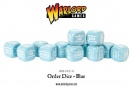 WARLORD WGB-DICE-14 Order Dice pack - Blue Kostki