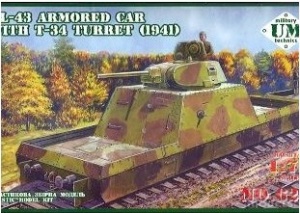 UM 629 PL-43 ARMORED CAR WITH T-34 TURRET (1941)