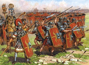 ZVEZDA 8043 ROMAN IMPERIAL LEGIONARIES I B.C. - II A.D.
