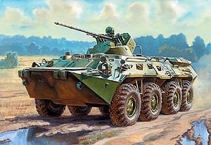 ZVEZDA 3560 RUSSIAN ARMORED PERSONNEL CARRIER BTR-80A