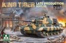 TAKOM 2130 KING TIGER LATE PRODUCTION Sd.kFZ.182 2IN1