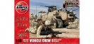 AIRFIX A03702 BRITSH FORCES VEHICLE CREW 8 MULTI-PART FIGURES