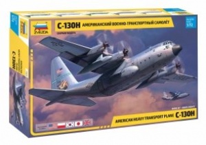 ZVEZDA 7321 AMERICAN HEAVY TRANSPORT PLANE C-130H
