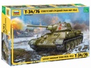 ZVEZDA 3686 SOVIET MEDIUM TANK MOD. 1942 T34/76