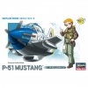 HASEGAWA 60117 TH7 EGGPLAN SERIES P-51 MUSTANG