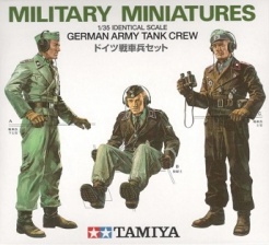 TAMIYA 35001 MILITARY MINIATURES GERMAN ARMY TANK CREW