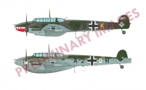 EDUARD 2132 ADLERTAG Bf 110C/ in the Battle of Britain