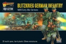 WARLORD 402012012 Blitzkrieg German Infantry plastic boxed set