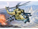 ZVEZDA 7403 SOVIE ATTACK HELICOPTER MI-24V HIND