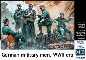 MASTER BOX LTD MB35211 GERMAN MILITARY MEN, WWII era