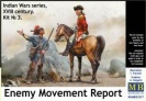 MASTER BOX LTD MB35217 INDIAN WARS SERIES, XVIII century. Kit No 3. ENEMY MOVEMENT REPORT