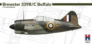 HOBBY 2000 72012 BREWSTER 339B/C BUFFALO