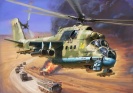 ZVEZDA 7315 SOVIET ATTACK HELICOPTER MI-24P 