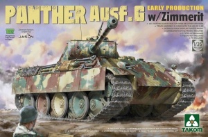 TAKOM 2134 PANTHER Ausf.G EARLY PRODUCTION w/Zimmerit