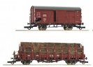 ROCO 61492 Zestaw 7 elementów pociąg towarowy Lokomotywa E52 DRG Ep.II DCC Sound