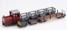 MinitrainS 5092 Zestaw Lokomtywa spalinowa Gmeinder + wagony towarowe H0e