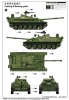 TRUMPETER 01589 Russian ASU-85