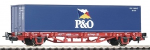 PIKO 57706 Wagon kontenerowy Lgs579 DB-Cargo Ep.V P&O