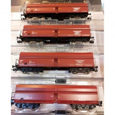 ROCO 76031 Zestaw 4 wagony samowyładowcze FALS PKP Ep.V Edycja Limitowana