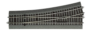 ROCO 42538 zwrotnica lewa Wl15 Roco Line tor na podtorzu gumowym