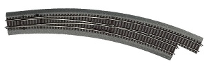 ROCO 42569 zwrotnica łukowa prawa BWr9/10 Roco Line tor na podtorzu gumowym
