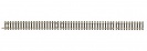 Fleischmann 22202 Tor prosty 312.6 mm długi na belce drewnianej