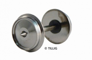 Tillig 76900 Zestaw kołowy jednostronnie izolowany z tarcza 11mm H0