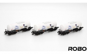 ROBO 102510 Zestaw 3 cysterny 406Rb PKP Ep.V POLMOS SIERADZ
