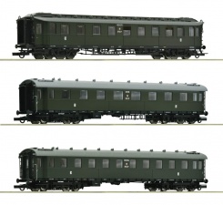 ROCO 6200112 Zestaw 3 wagony osobowe pociąg Express PKP Ep.III