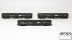 ROBO 302020 Zestaw 3 wagony 101A 2kl. PKP Ep.Va ryflak Jarocin