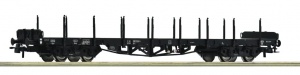 ROCO 6600188 wagon platforma 4-osie Rs z kłonicami DB Ep.IV