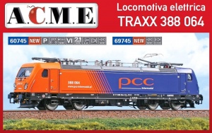 ACME 60745 Lokomotywa elektryczna TRAXX 388 064 PCC Intermodal Ep.VI analogowa
