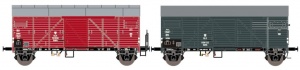 Exact-train EX23711 Zestaw 2 wagony towarowe kryte Kddth PKP Ep.III