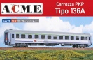 ACME 52726 wagon osobowy 2kl. typ136A PKP IC Ep.VI