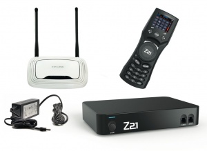 ROCO 1000020 zestaw sterowania cyfrowego Z21 Profi Digital set z Z21 wlan MAUS newGen