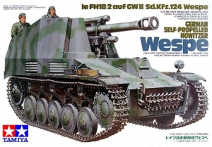 Tamiya 35200  WESPE Ie FH18/2 auf GW II (Sd.Kfz.124)